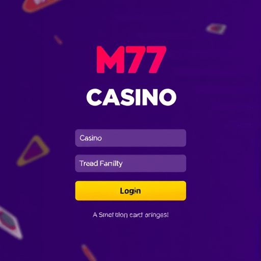 m77 casino login page